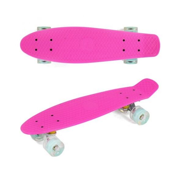

85418 [1070] Скейт Пенни борд 1070 (8) Best Board, РОЗОВЫЙ, доска=55см, колёса PU со светом, диаметр 6см