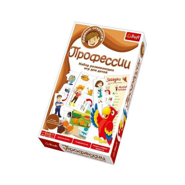 

Настільна гра - Професії / Серія: Перші відкриття/Trefl 1253