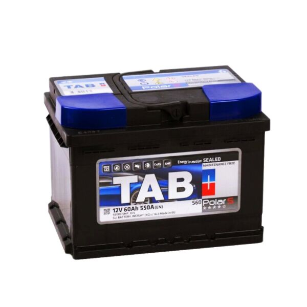 

Аккумулятор TAB Polar Blue 60 Ah/12V [+ -]