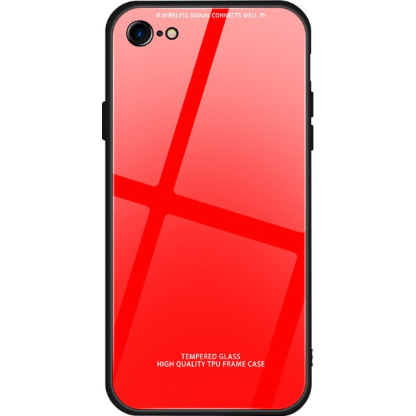 

Чехол-накладка TOTO Tempered Glass Phone Case Gradient Apple iPhone 6 Plus/6S Plus Red (bz_F_92453)