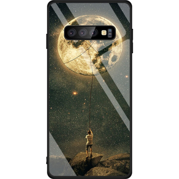 

Чехол-накладка TOTO Tempered Glass Phone Case Fashionable Samsung Galaxy S10 Star Space (bz_F_92483)