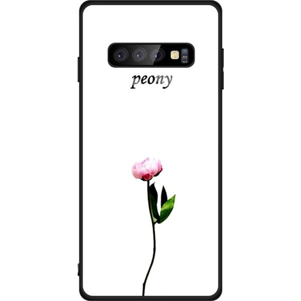 

Чехол-накладка TOTO Tempered Glass Phone Case Fashionable Samsung Galaxy S10 Peon on White (bz_F_92505)