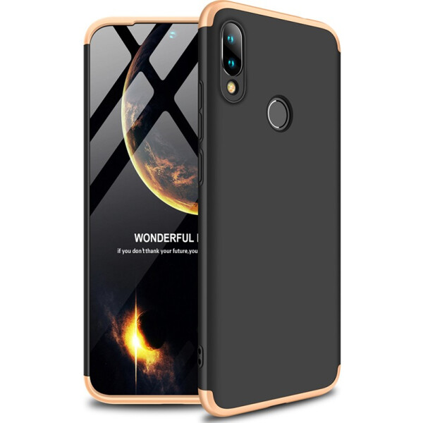 

Чехол-накладка GKK 3 in 1 Hard PC Case Xiaomi Redmi Note 7 Gold/Black (bz_F_91366)