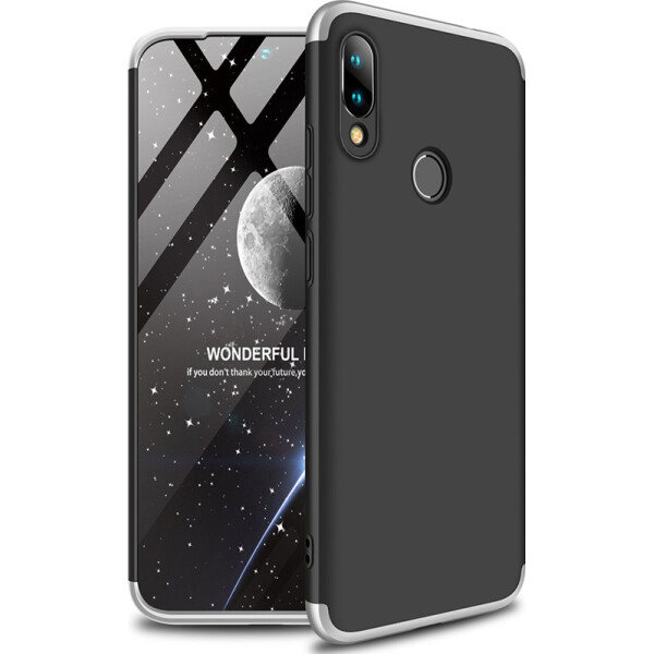 

Чехол-накладка GKK 3 in 1 Hard PC Case Xiaomi Redmi 7 Silver/Black (bz_F_91360)