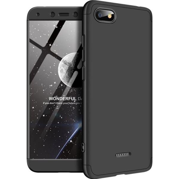 

Чехол-накладка GKK 3 in 1 Hard PC Case Xiaomi Redmi 6A Black (bz_F_91343)