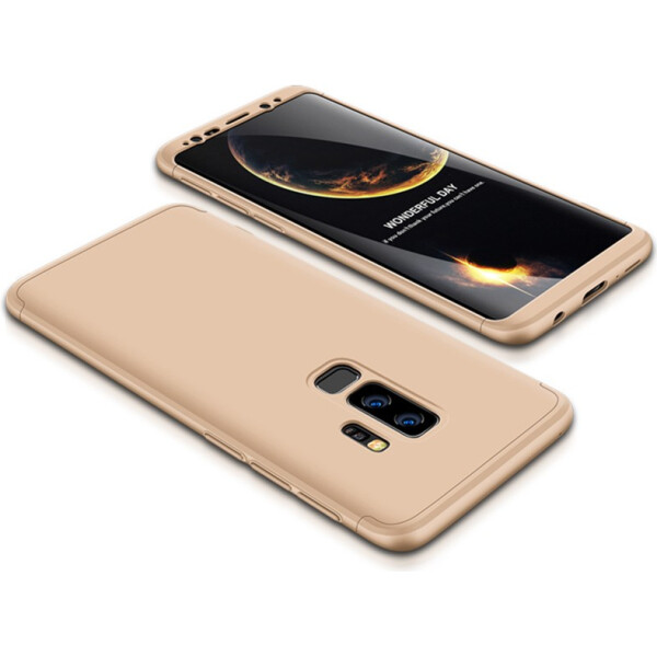 

Чехол-накладка GKK 3 in 1 Hard PC Case Samsung Galaxy S9+ Gold (bz_F_91337)
