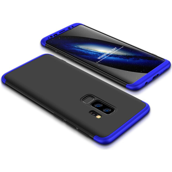 

Чехол-накладка GKK 3 in 1 Hard PC Case Samsung Galaxy S9+ Blue/Black (bz_F_91336)