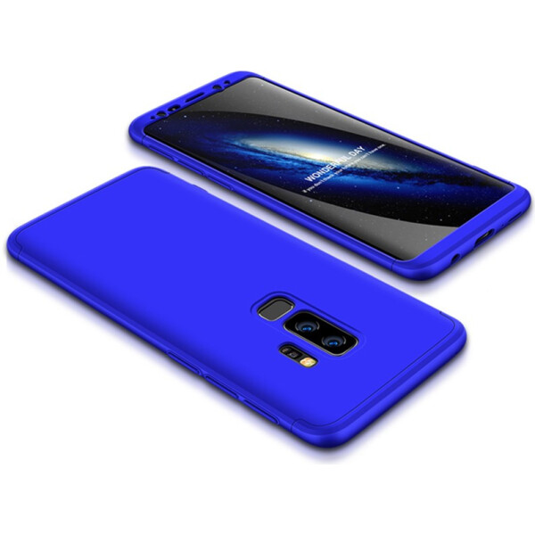 

Чехол-накладка GKK 3 in 1 Hard PC Case Samsung Galaxy S9+ Blue (bz_F_91335)
