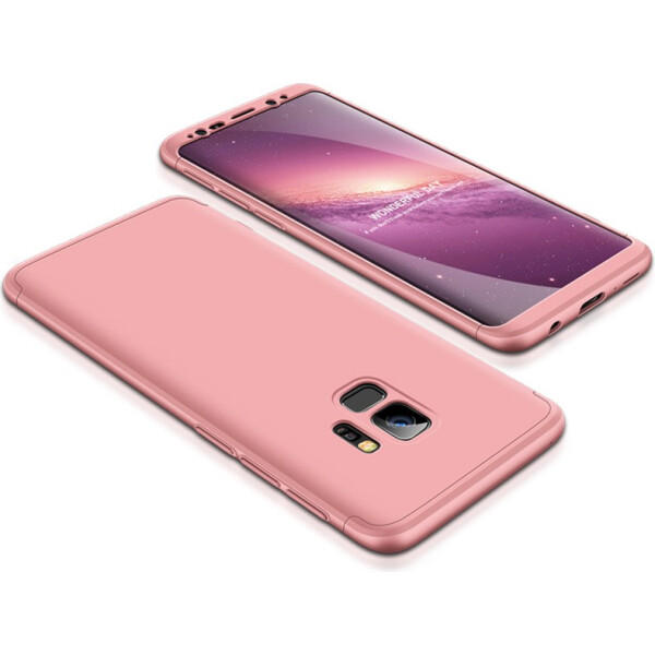 

Чехол-накладка GKK 3 in 1 Hard PC Case Samsung Galaxy S9 Rose Gold (bz_F_91332)