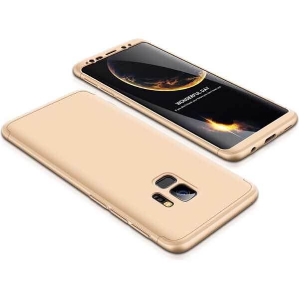 

Чехол-накладка GKK 3 in 1 Hard PC Case Samsung Galaxy S9 Gold (bz_F_91328)