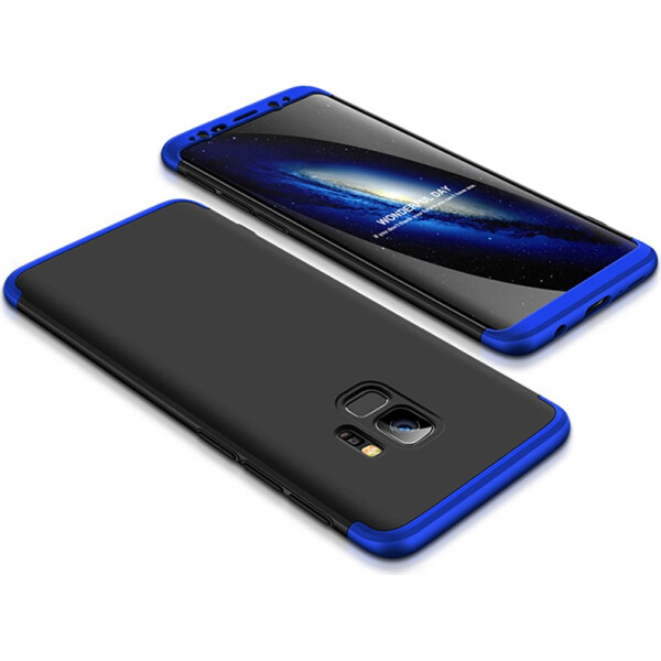 

Чехол-накладка GKK 3 in 1 Hard PC Case Samsung Galaxy S9 Blue/Black (bz_F_91327)