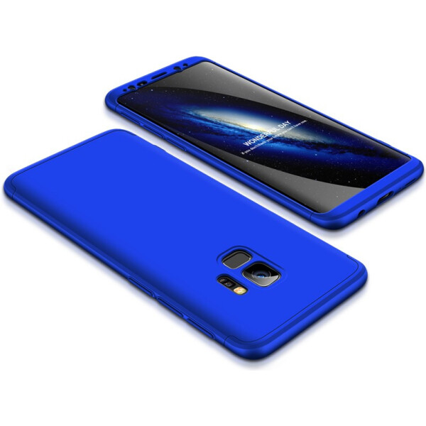 

Чехол-накладка GKK 3 in 1 Hard PC Case Samsung Galaxy S9 Blue (bz_F_91326)