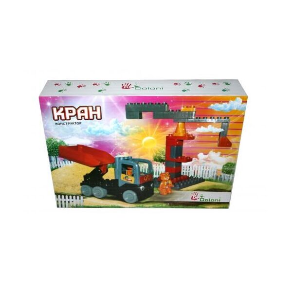 

Конструктор Кран 38 деталей 013888/18