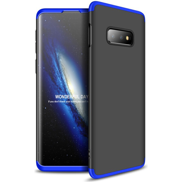 

Чехол-накладка GKK 3 in 1 Hard PC Case Samsung Galaxy S10e Blue/Black (bz_F_91318)