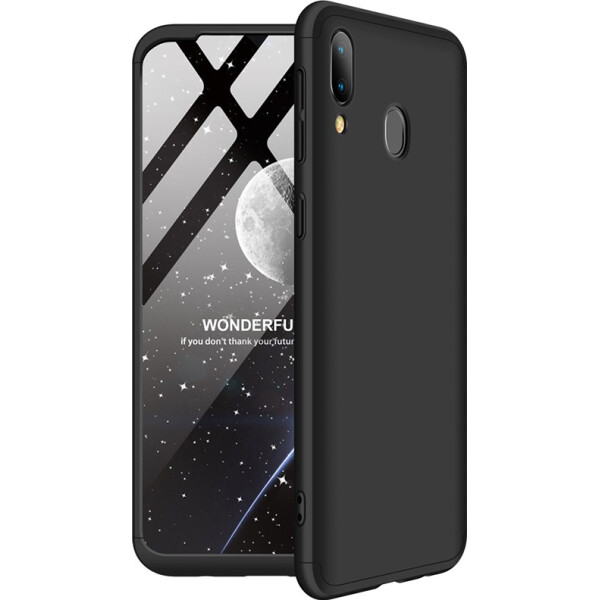 

Чехол-накладка GKK 3 in 1 Hard PC Case Samsung Galaxy M20 Black (bz_F_91288)