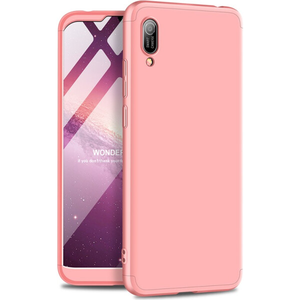 

Чехол-накладка GKK 3 in 1 Hard PC Case Huawei Y6 2019 Rose Gold (bz_F_91222)