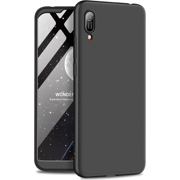 

Чехол-накладка GKK 3 in 1 Hard PC Case Huawei Y6 2019 Black (bz_F_91215)