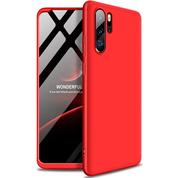 

Чехол-накладка GKK 3 in 1 Hard PC Case Huawei P30 Pro Red (bz_F_91247)