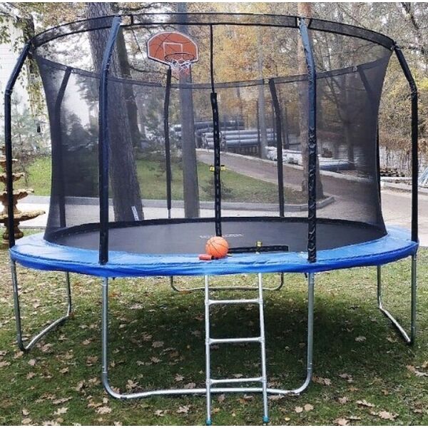 

Батут с защитной сеткой Techsport, 366 см (TX-TEA-PI-12FT)
