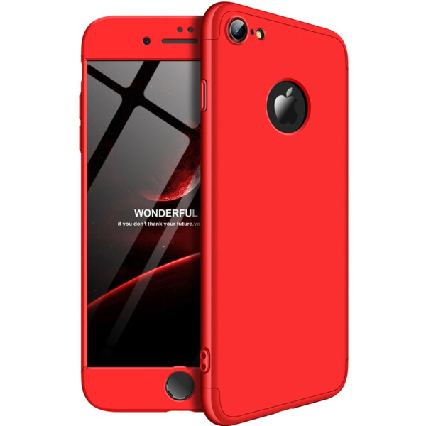 

Чехол-накладка GKK 3 in 1 Hard PC Case Apple iPhone 7/8 Red (bz_F_91164)