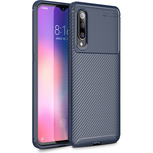 

Чехол-накладка TOTO TPU Carbon Fiber 1,5mm Case Xiaomi Mi 9 Dark Blue (bz_F_95726)
