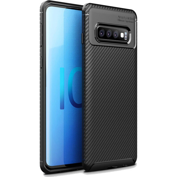 

Чехол-накладка TOTO TPU Carbon Fiber 1,5mm Case Samsung Galaxy S10+ Black (bz_F_95704)