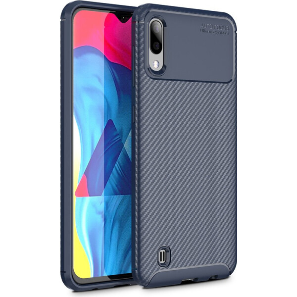 

Чехол-накладка TOTO TPU Carbon Fiber 1,5mm Case Samsung Galaxy M10 Dark Blue (bz_F_95694)