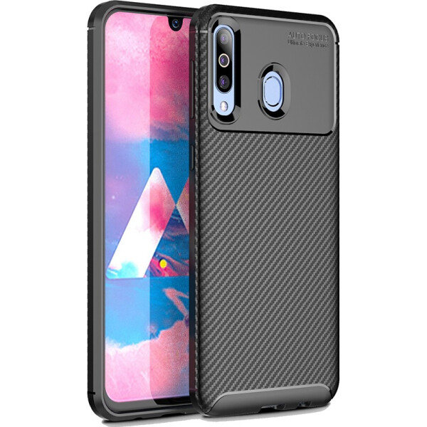 

Чехол-накладка TOTO TPU Carbon Fiber 1,5mm Case Samsung Galaxy A40s/M30 Black (bz_F_95698)