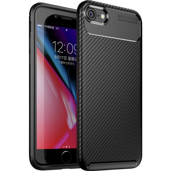 

Чехол-накладка TOTO TPU Carbon Fiber 1,5mm Case Apple iPhone 7/8 Black (bz_F_95730)