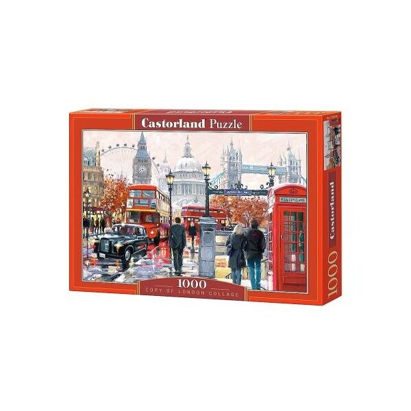 

Пазлы Коллаж, Лондон, 1000 элементов С-103140