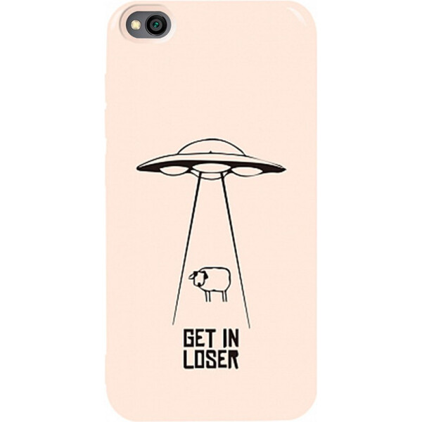 

Чехол-накладка TOTO Pure TPU 2mm Print Case Xiaomi Redmi Go #70 Get Loser Sand pink (bz_F_95219)