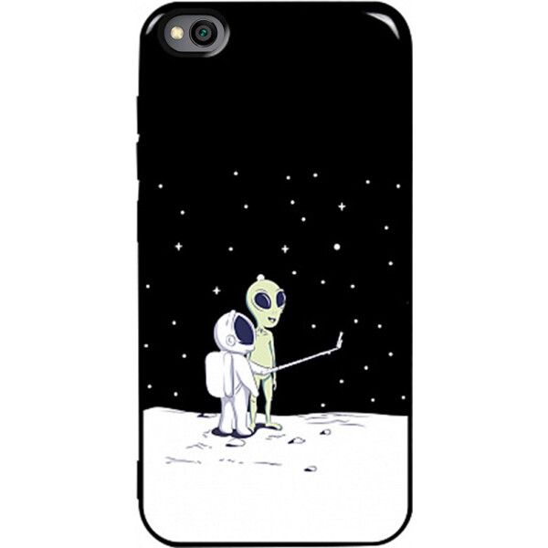 

Чехол-накладка TOTO Pure TPU 2mm Print Case Xiaomi Redmi Go #40 Ufo Moon Black (bz_F_95189)