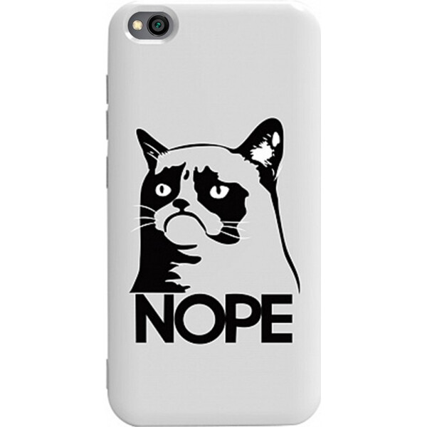

Чехол-накладка TOTO Pure TPU 2mm Print Case Xiaomi Redmi Go #4 Cat Nope White (bz_F_95241)