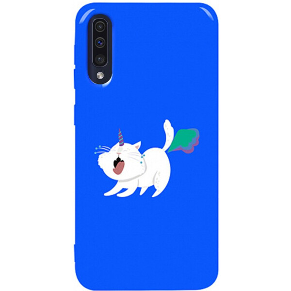 

Чехол-накладка TOTO Pure TPU 2mm Print Case Samsung Galaxy A30s/A50/A50s #6 Cat Puk Blue (bz_F_95035)