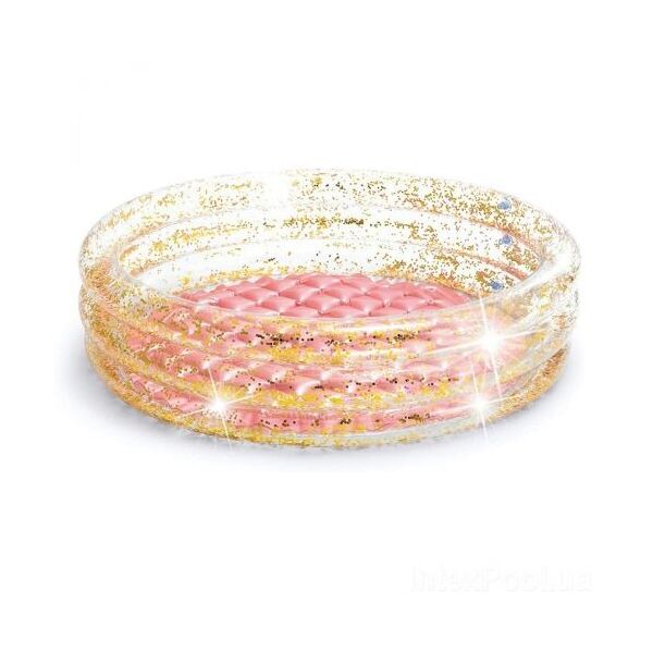 

Бассейн детский Прозрачный блеск с надувным дном 57103