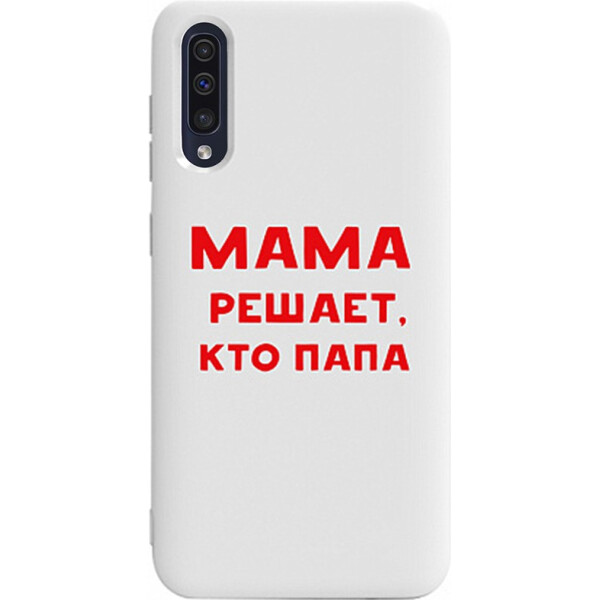 

Чехол-накладка TOTO Pure TPU 2mm Print Case Samsung Galaxy A30s/A50/A50s #24 Mama Reshaet White (bz_F_95083)