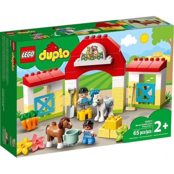 Акція на LEGO DUPLO Конюшня и уход за пони (10951) від Allo UA