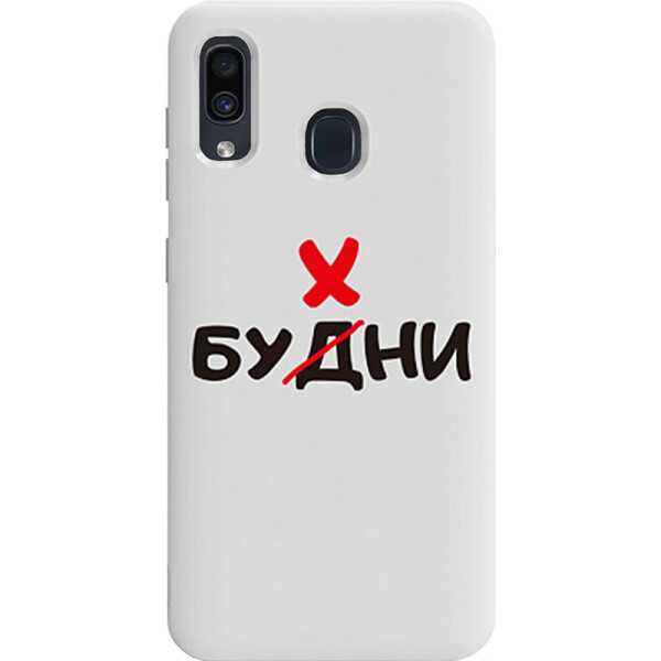 

Чехол-накладка TOTO Pure TPU 2mm Print Case Samsung Galaxy A20/A30 #73 Buhni White (bz_F_95008)