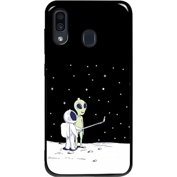 

Чехол-накладка TOTO Pure TPU 2mm Print Case Samsung Galaxy A20/A30 #40 Ufo Moon Black (bz_F_94949)