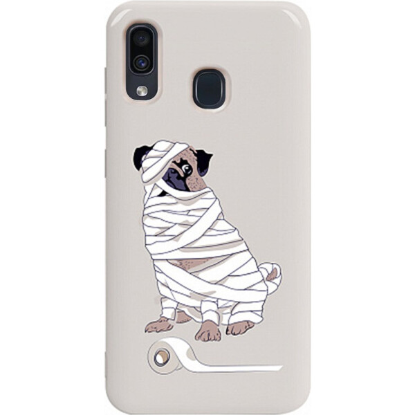 

Чехол-накладка TOTO Pure TPU 2mm Print Case Samsung Galaxy A20/A30 #15 Dog Mumiya Stone (bz_F_94991)