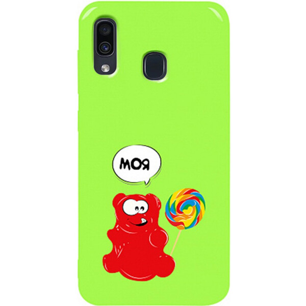 

Чехол-накладка TOTO Pure TPU 2mm Print Case Samsung Galaxy A20/A30 #14 Valera Candy Green (bz_F_94956)