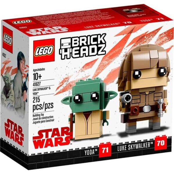 

LEGO Brick Headz Люк Скайуокер и Йода (41627)