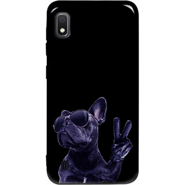 

Чехол-накладка TOTO Pure TPU 2mm Print Case Samsung Galaxy A10 #80 Cooldog Black (bz_F_95114)