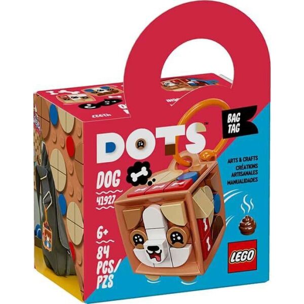 

LEGO DOTS Брелок для сумочки "Песик" (41927)
