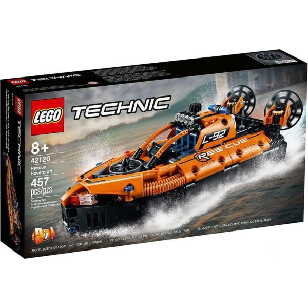 

LEGO Technic Спасательный аппарат на воздушной подушке (42120)
