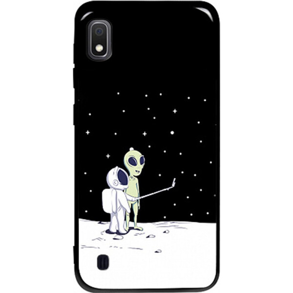 

Чехол-накладка TOTO Pure TPU 2mm Print Case Samsung Galaxy A10 #40 Ufo Moon Black (bz_F_95109)