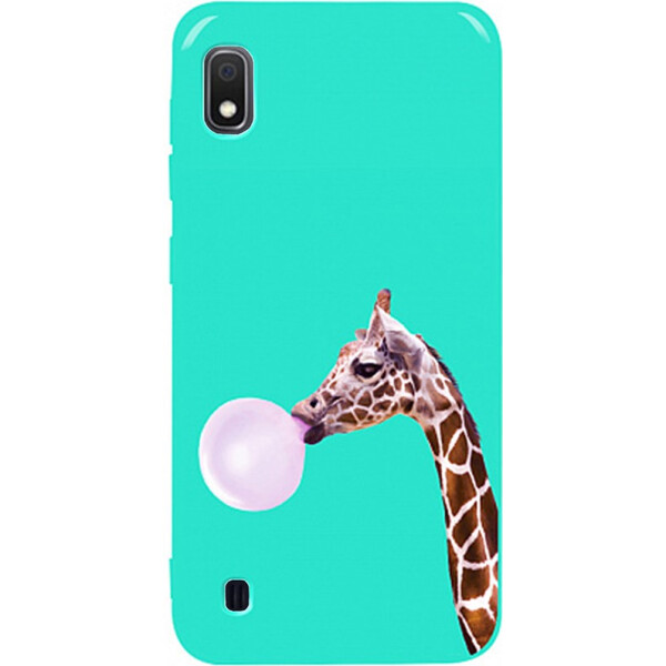 

Чехол-накладка TOTO Pure TPU 2mm Print Case Samsung Galaxy A10 #37 Giraff Gum Mint (bz_F_95125)