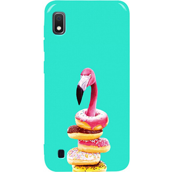 

Чехол-накладка TOTO Pure TPU 2mm Print Case Samsung Galaxy A10 #35 Flamingo Donats Mint (bz_F_95124)