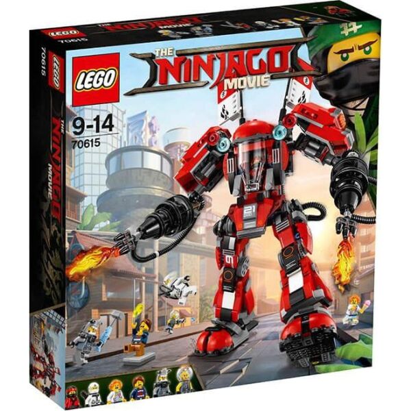 

LEGO NINJAGO Огненный робот Кая (70615)