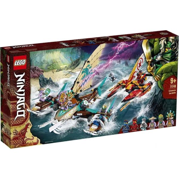 

LEGO NINJAGO Морской бой на катамаранах (71748)